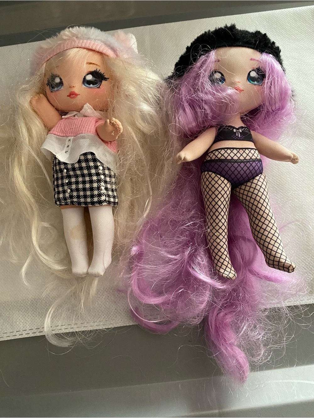 Na Na Na Surprise Doll Lot 8" Dolls Long Hair used